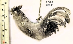 Ornement suspendu double face en forme d'étoile métallique Accessoire décoratif élégant pour l'arbre de Noël de la maison Décoration de Noël - Product Image 5