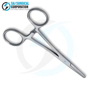 Pinzas de arteria profesionales Spencer Wells, abrazadera quirúrgica de acero inoxidable con dentados transversales para hemostasia - Product Image 3