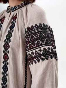 Blusa Bohemia Informal de Algodón 100% con Bordado Folclórico, Diseño Sólido, ODM - Product Image 6