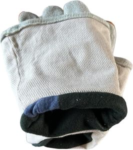 ถุงมือเชื่อมหนัง MiG พร้อมฝ่ามือเสริม, การเย็บเคฟลาร์, กันความร้อนสำหรับเชื่อม, ย่าง, บาร์บีคิว - Product Image 5