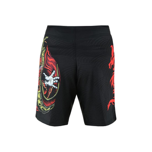 Short MMA léger et solide personnalisé en gros pour hommes short MMA décontracté à taille élastique et à séchage rapide respirant - Product Image 6