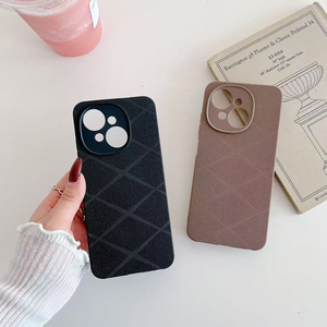 Funda de teléfono suave con patrón de textura <span class=keywords><strong>X</strong></span> Lisa Premium para iPhone 16 15 Pro <span class=keywords><strong>Max</strong></span> Plus funda trasera de parachoques a prueba de caídas para Spark 20 30 - Product Image 3