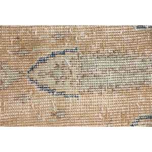 Turkish 2.4x3.1 ft Rug, Small Vintage Rug, <b>Brown</b> Blue Bordered <b>Wool</b> Rug - Product Image 5