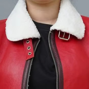 Classique élégant élégance haute qualité en cuir véritable veste intemporelle mode mat brillant durabilité accessoires de mode - Product Image 5