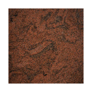 Azulejos de granito rojo pulido de alta resistencia directo desde la India, losas grandes para villas modernas para cocina y baño - Product Image 1