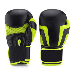 Guantes de Boxeo de Cuero Vacuno para Gimnasio y Fitness, para Entrenamiento, Sparring, Ejercicios con Saco de Boxeo y Desarrollo de Habilidades - Product Image 6