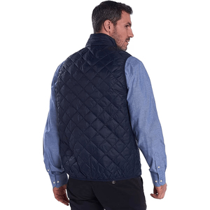 Dernière conception personnalisée couleur unie sans manches gilet bouffant hommes gilet polyester matelassé gilet logo impression mode vêtements de sport - Product Image 5