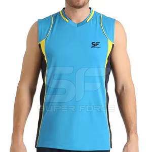 Uniforme de voleibol de malla transpirable con absorción de humedad y tela de rendimiento de secado rápido Conjunto de uniforme de voleibol hecho a medida - Product Image 2