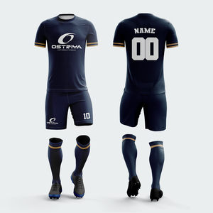Factory Made OEM Design <b>Soccer</b> Uniforms with Custom Logo Printed Breathable Quick Dry Adult <b>Soccer</b> Jersey and Shorts Set Unisex - Product Image 1