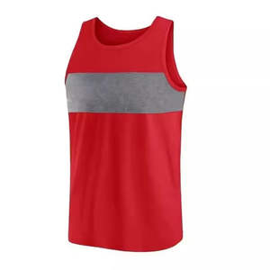 2025 New Quick Dry Casual Streetwear Gym Tank <b>Top</b> High Quality Wholesale Best Design <b>Sleeveless</b> Men Tank <b>Top</b> - Product Image 4