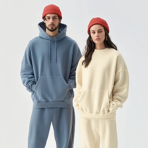 Pull à capuche respirant surdimensionné de haute qualité OEM Logo personnalisé Vêtements lourds 380gsm 420gsm 480gsm 500gsm Brodé - Product Image 1