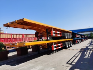 Semirremolque de Plataforma Plana de 40 pies y 3 Ejes para Transporte Pesado, en Oferta - Product Image 5