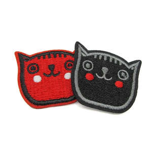 Écussons brodés tissés en tissu personnalisés Écussons de broderie à coudre au fer pour vêtements chapeau Écusson de couture à repasser avec logo personnalisé - Product Image 5