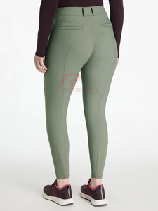 Culottes pour femmes en coton stretch de qualité supérieure durable taille haute coupe ajustée pantalon d'équitation respirant élégant équestre vente de gros - Product Image 5