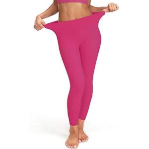 Ensemble de leggings pour femmes à logo personnalisé 100% coton | Pantalon de yoga en coton biologique | Fourniture en gros de vêtements de sport durables et écologiques - Product Image 2