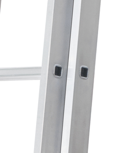 Elbe Endustri European Design Style 2x5 Meter Aluminum Alloy Double Part Extension <b>Ladder</b> 150kg Load Capacity 32.8ft Extended - Product Image 3