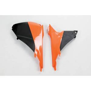 Pour KTM SX 125 2013-2015 Orange-Noir OEM 13-14 Moto Filtre À Air Nouvelle Condition Filtre À Air Boîte Couverture - Product Image 1