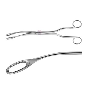 Nueva llegada: Pinzas curvas para óvulos JIMED SURGICAL de acero inoxidable, manuales, reutilizables, de alta calidad, herramienta quirúrgica con certificación CE para - Product Image 2