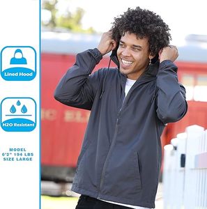 Chaqueta cortavientos de alta demanda 2025 Logotipo personalizado Ropa deportiva para exteriores Ropa de calle Premium Sudadera con capucha Fabricante OEM - Product Image 5