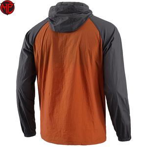 Chaqueta Cortavientos Ligera con Capucha Personalizada para Hombre, Último Diseño, MOQ Bajo, Ropa Casual Activa, No Tejida, Cuello Alto - Product Image 5
