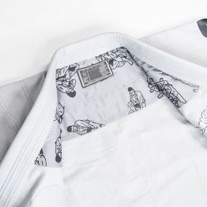 Profesional hecho a medida transpirable secado rápido algodón Jiu Jitsu Gi diseño personalizado bordado/logotipos BJJ uniforme entrenamiento duradero - Product Image 2
