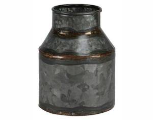 Jardinière en métal galvanisé, décoration d'accoudoir, pour le jardinage intérieur et extérieur, salon, hôtel, restaurant, balcon, bureau d'achat - Product Image 3