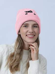 2025 New Design <b>Wool</b>/Cotton Breathable Waterproof Jacquard Unisex Adult <b>Beanie</b> <b>Hats</b> OEM Service Wholesale Custom Made High Image - Product Image 5