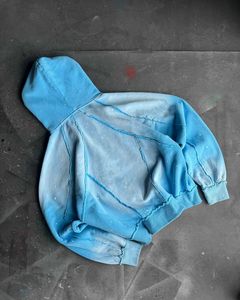 Nouveau design hiver hommes sweats à capuche 100% coton polaire fermeture éclair acide lavage bas quantité minimale de commande en gros personnalisable fabriqué au Pakistan - Product Image 2