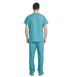Ensemble de gommage médical léger tissu doux et style uniforme moderne flexible pour les uniformes hospitaliers des travailleurs de la santé - Product Image 2
