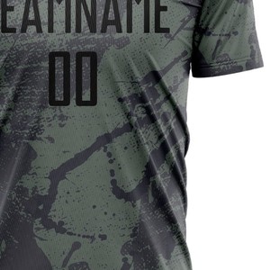 Uniforme de fútbol personalizable de alta calidad para hombres Diseño transpirable de tendencia superior - Product Image 6