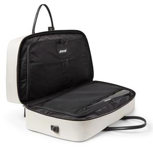 Garniture en cuir Pu blanc Duffel sac de voyage sac d'affaires unisexe pour voyage Gym Sports - Product Image 3