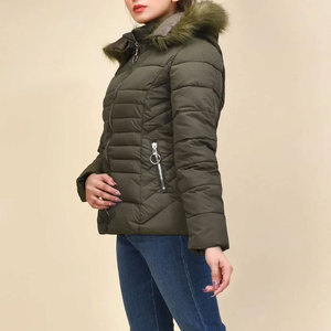 2024 Factory Made Customized Color Puffer Jackets Good Quality Breathable Feature Nylon Lining Canvas Best Design Hot Sale - Product Image 3