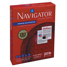 Navigator Premium A4 Bond Papier 70-80gsm Poids 80g Carton Emballage pour L'impression - Product Image 2