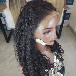 LONGUE FERMETURE DE PERRUQUE DE CHEVEUX BIRMAIS BOUCLÉS VIETNAMIENS | GUGU HAIR - Product Image 3