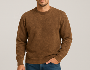 Sudadera de algodón 100% de alta calidad, ropa de calle personalizada a granel, transpirable, antiarrugas, sin forro, marca lavada - Product Image 2