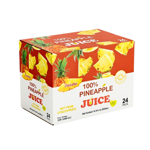 Jus d'ananas Datata 330mL, fraîchement pressé, en conserve, certifié FSSC ISO HALAL, prix de distribution en gros - Product Image 4