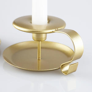 Candelabro de metal para decoración del hogar, portavelas premium, perfecto para realzar la iluminación cálida durante las celebraciones - Product Image 2