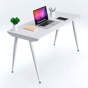 Modern 140x60cm Iron-Frame <b>Computer</b> <b>Desk</b> with Cone-Shape Design HBCO003 - Product Image 1
