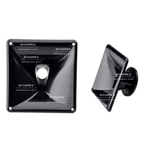Trompeta de fibra de vidrio de alta calidad de 160*160*82mm con garganta de 1 pulgada para altavoz PA, accesorios para altavoces, trompeta de altavoz, guía de onda para line array - Product Image 1