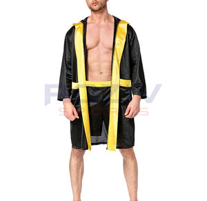 Robes à capuche de kick-boxing de haute qualité les plus vendues, tenue de combat personnalisée pour unisexe, étiquette personnalisée, nylon/polyester, douce et protectrice - Product Image 6