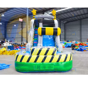 Commercial Inflatable Water Slide Premium PVC Inflatable Slide With Splash Swimming Pool Large Outdoor Blow Up Slip N Slide For - Product Image 1