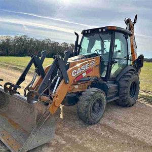 Retroexcavadora Multifuncional con Ruedas, Motor Diésel MOOG, Carga Nominal de 45 Toneladas, Cargador Frontal y Trasero para Obras Viales y Movimiento de Tierras - Product Image 3