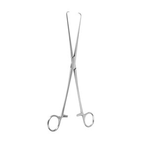 Ensemble d'instruments gynécologiques manuels en acier inoxydable, tenacules et forceps utérins, nouveau design, marque privée, vente en gros professionnelle - Product Image 1