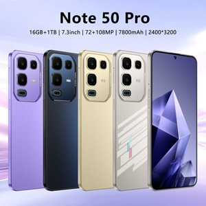 สมาร์ทโฟนคุณภาพดี Note50 Pro 5G หน้าจอ LED กล้อง AI 108MP คุณสมบัติเด่น ระบบปฏิบัติการ Android สำหรับสมาร์ทโฟนรุ่น 5G - Product Image 6