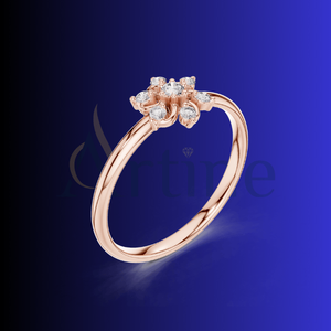 Padmika jewels 10K Personalized <b>Infinity</b> Ring for Love Engagement Jewelry - Product Image 1