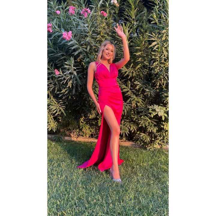 Thick Strap Front Draped Slit Satin New Season Evening Dress Ht7347 7347