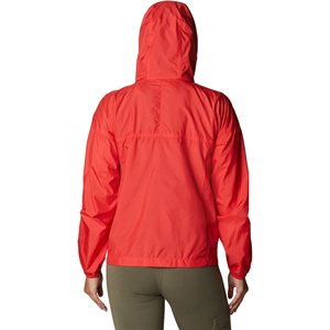 Veste coupe-vent sur mesure pour femme en nylon respirant et léger, vente en gros, vêtements de sport tendance, extérieur, à capuche, en coton teint uni - Product Image 3