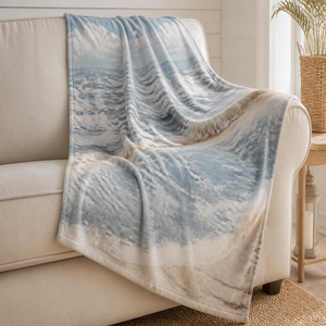 Custom Printed <b>Throw</b> Blanket Personalized Sunflower Floral Gift Sublimation Flannel Fleece Polyester - Product Image 5