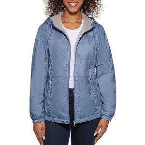 Chaqueta cortavientos transpirable de punto de calidad superior para mujer de invierno - Product Image 1