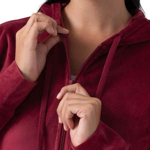 Conjunto de Sudadera con Capucha y Pantalones Deportivos para Mujer, 100% Algodón, Transpirable, Ropa Deportiva para Mujer, Conjunto Deportivo para Mujer - Product Image 2